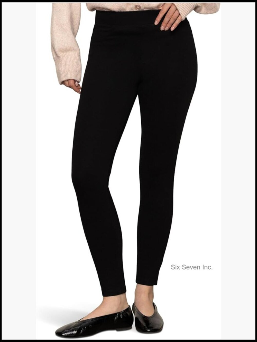 90's Straight Leggings Mid-Rise Regular Fit